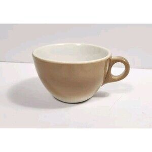 Vintage Jackson Custom China Mug  Brown Fade Into White 16